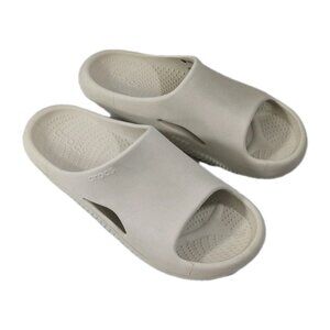 Crocs Mellow Recovery Slide - BONE- (Men 10/Women 12)